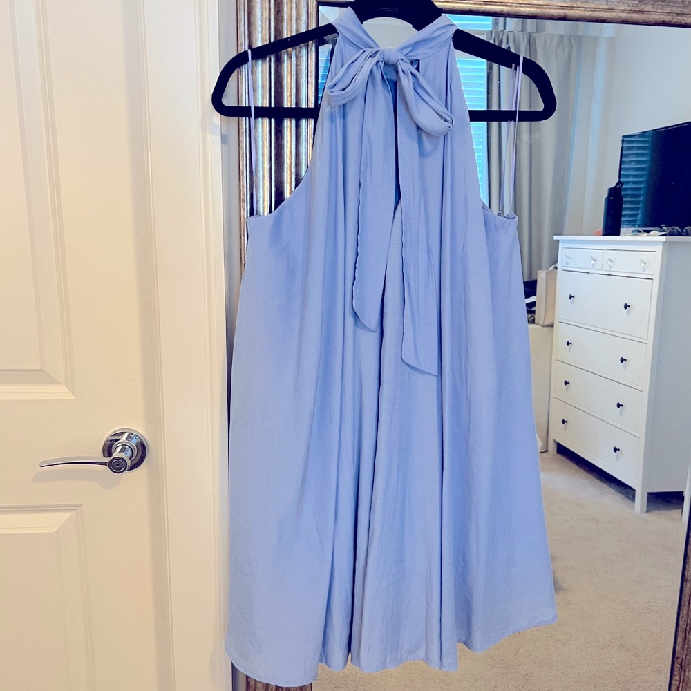 Blue dress from Red Dress Boutique, current season and worn once